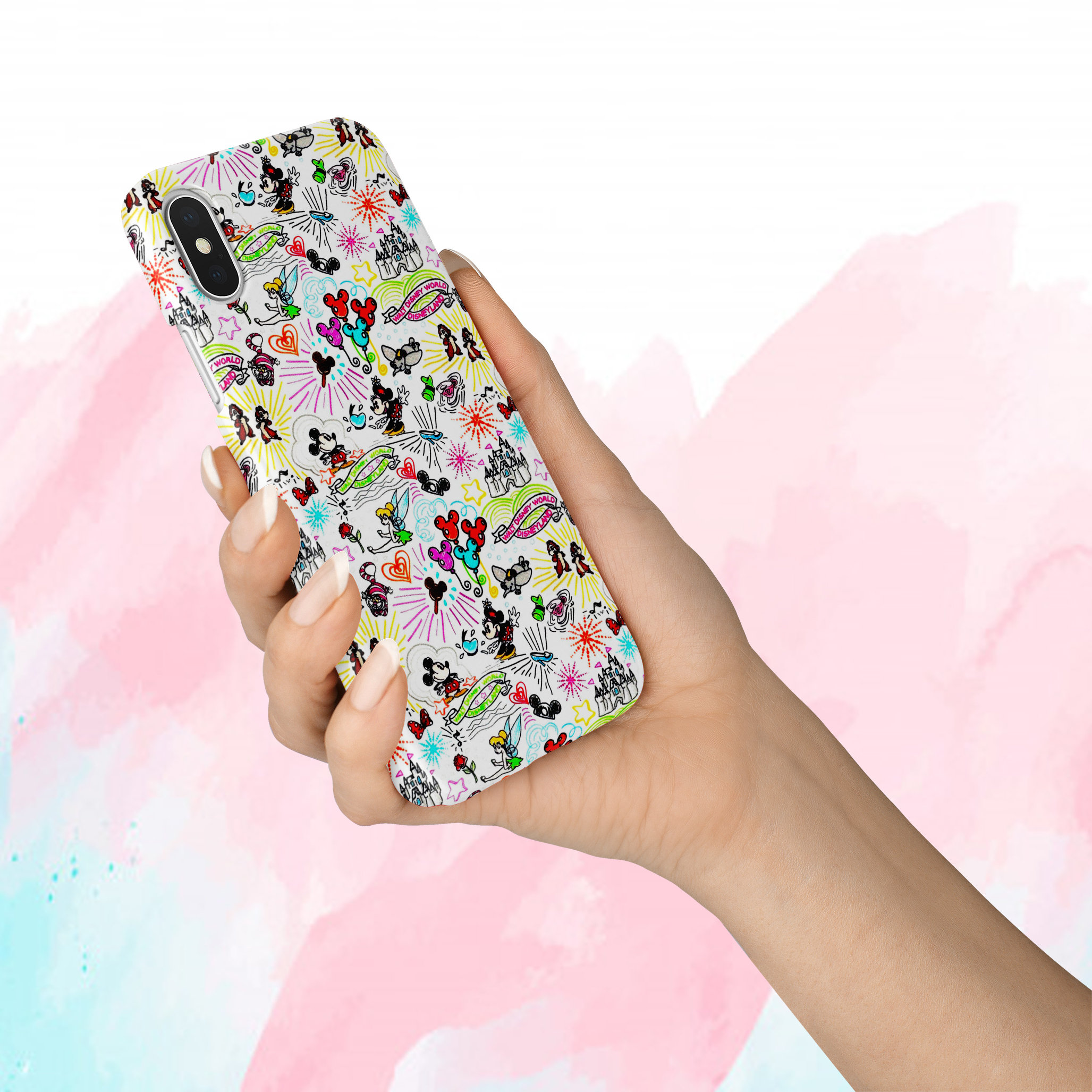 Mickey Mouse Iphone 13 Pro Max Case Disney Iphone 11 12 Case Etsy