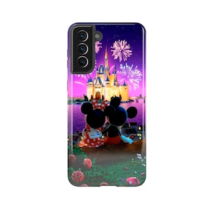 Custodia Topolino Galaxy S23 Custodia Castello Disney Galaxy S21 FE Custodia Minnie Mouse Galaxy S22 Ultra Custodia Disney Plastica Custodia Galaxy S22 plus