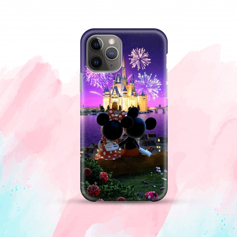 Mickey Mouse iPhone 11 case Disney Castle iPhone 12 case Etsy