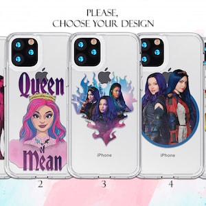 Descendants iPhone 16e 15 14 case Galaxy S25 S24 case iPhone 11 12 13 case Galaxy A13 case Galaxy Note 20 case iPhone Xr case iPhone Xs case