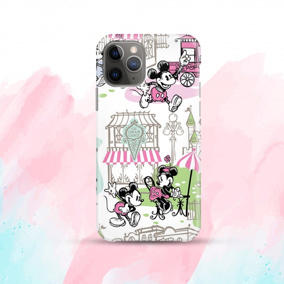 Iphone 13 14 Case Disney Iphone Xr Case Mickey Mouse Iphone 11 Etsy