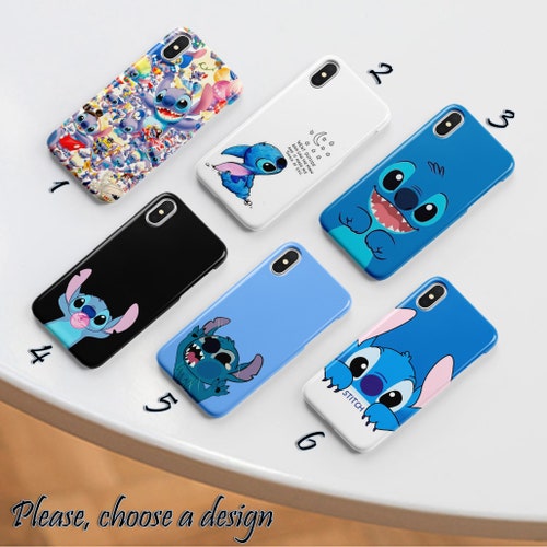 Disney Iphone 13 14 Pro Case Stitch Iphone 11 12 Case Se Etsy