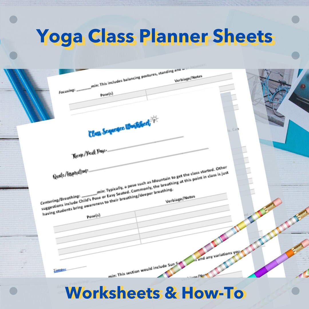 Yoga Class Planning and How-to Guide for Sequencing Your Classes ...