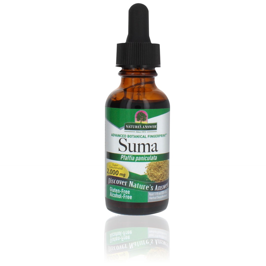 Natures Answer Alcohol Free Suma Herbal Extract 2000 Mg 1 Oz Herbal
