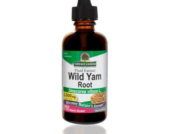 Natures Answer Low Alcohol - Wild Yam Root herbal extract = 2,000 mg - 2 oz herbal supplement Wild Yam Root extract
