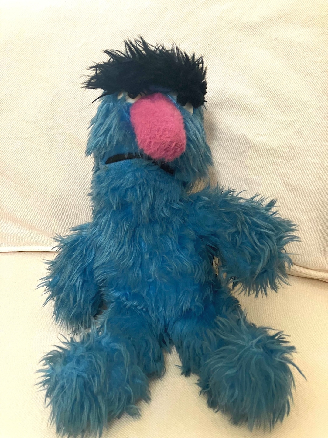 Vintage Knickerbocker HERRY MONSTER Sesame Street Plush Toy - Etsy