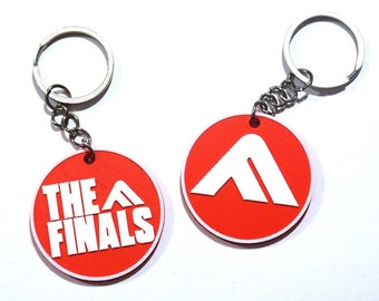 The Finals | FPS-Inspired Video Game Accessories - Elevate Your Gaming Style with Keychains, Magnets & Coasters | Gamer Gift |3D Printed