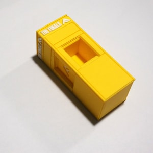 Cashboxes with a cashout station from the video game The Finals. Collectibles, Charms, Keychains, and cosplay items from "The Finals" FPS Video game
