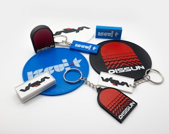 The Finals Sponsors: VAIIYA, ISEUL-T, DISSUN | Fps Inspired Video Game Accessories - Keychains, Collectibles, Magnets, Coasters | 3D Printed