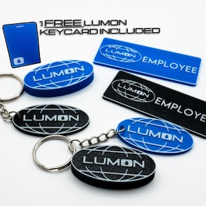 Severance Lumon Accessories and Merch | Keychains | Magnets | Nametags | Lumon Employee MDR | Severance Apple TV Show Fan Gifts | 3D Printed