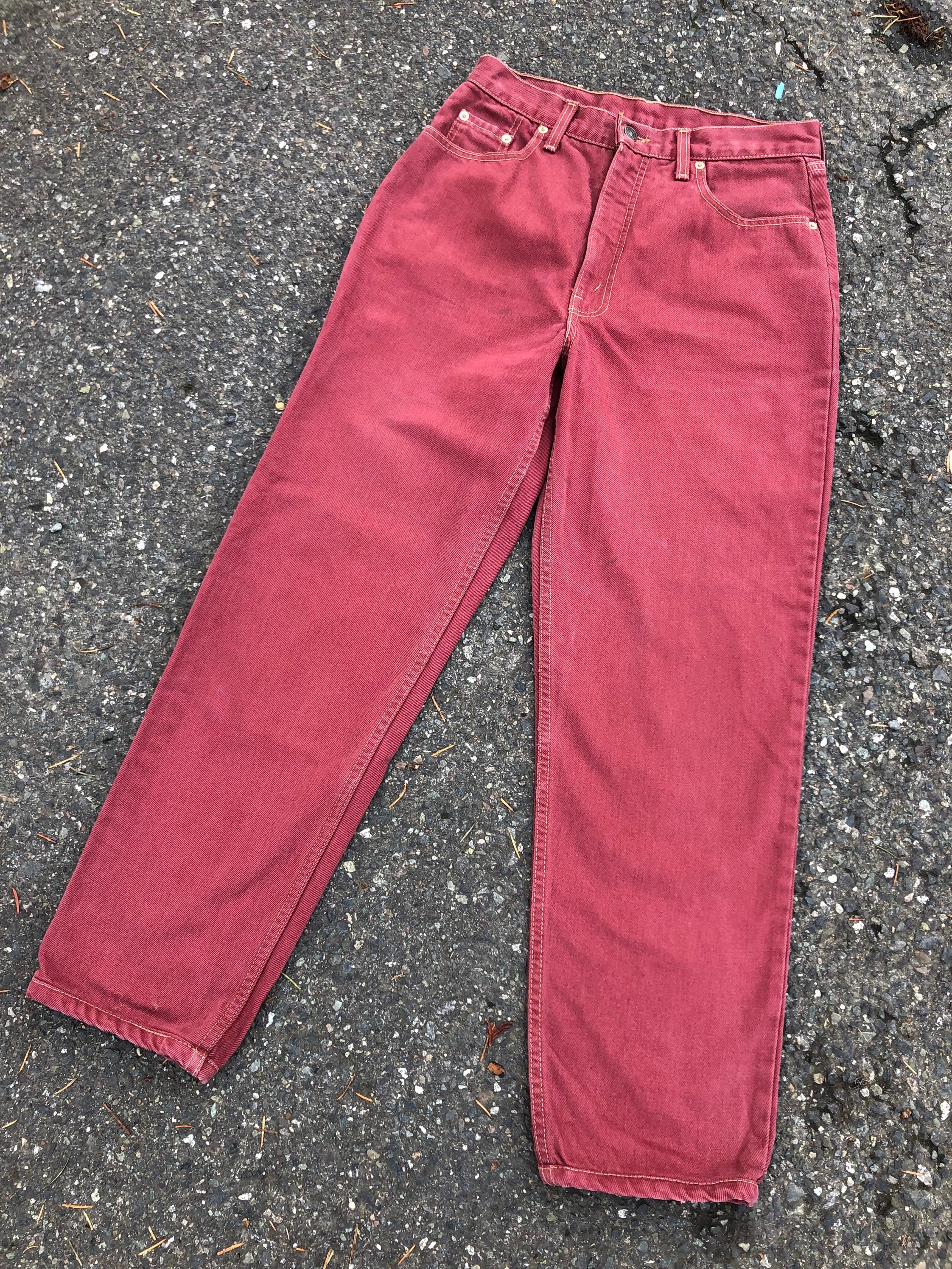 Levis 881 Orange Tag Jeans. Levis High Waisted Jeans | Etsy Denmark