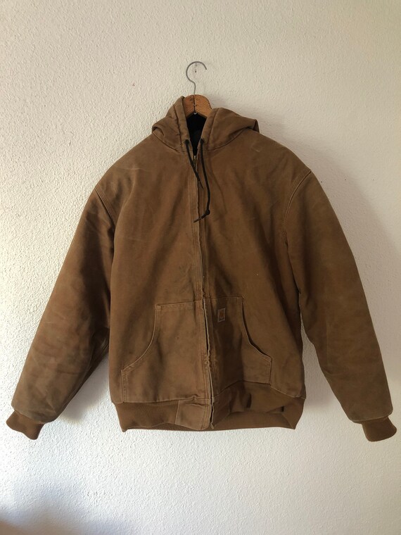 2007 Carhartt canvas bomber jacket