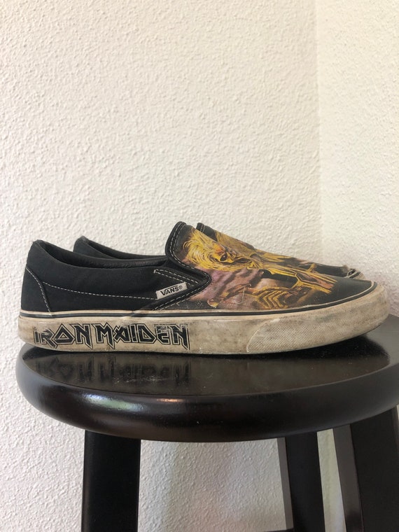 iron maiden vans shoes $15.99 shipped