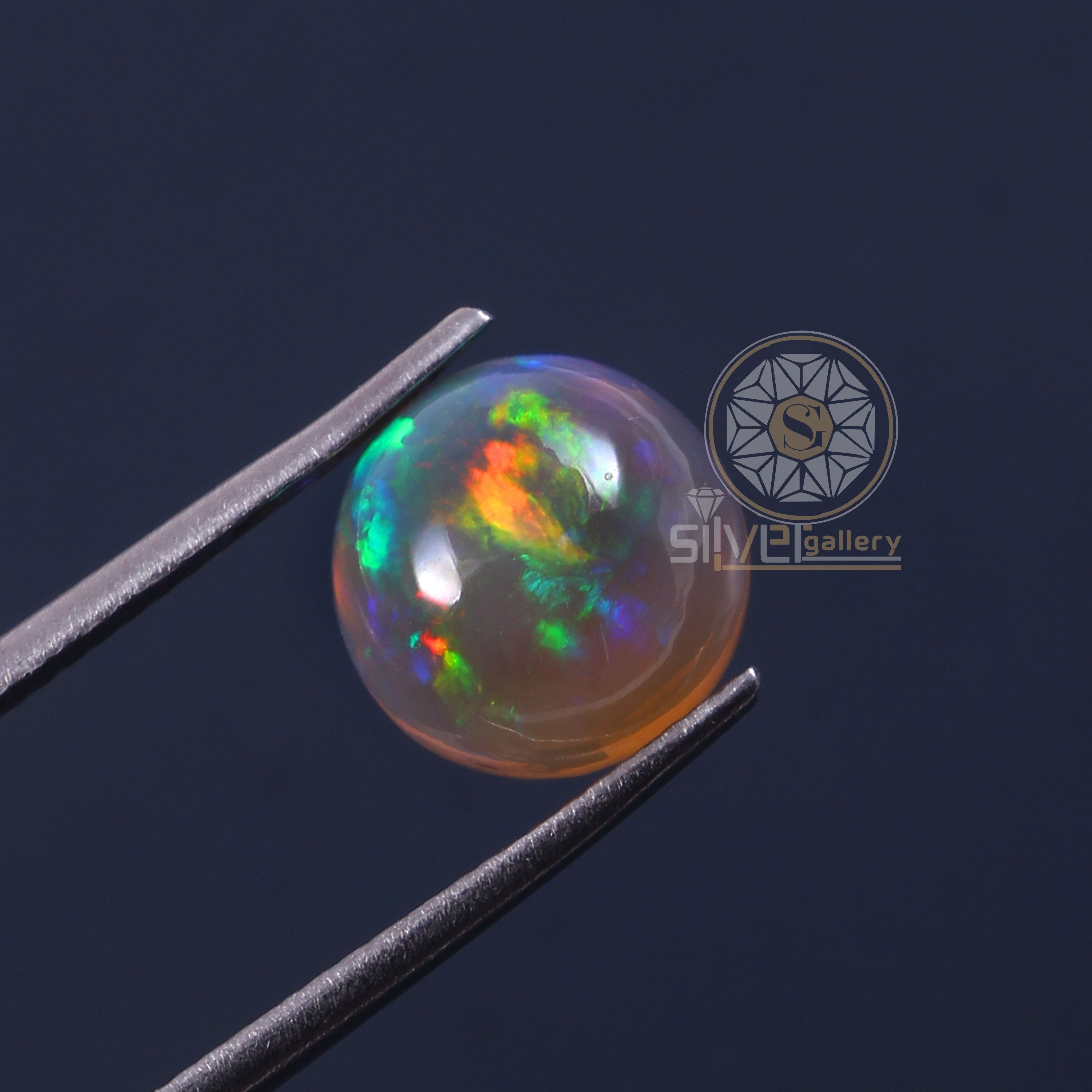 VIDEO AVAILABLE Opal Ball 10x10mm3.85Ct White Opal Round Etsy