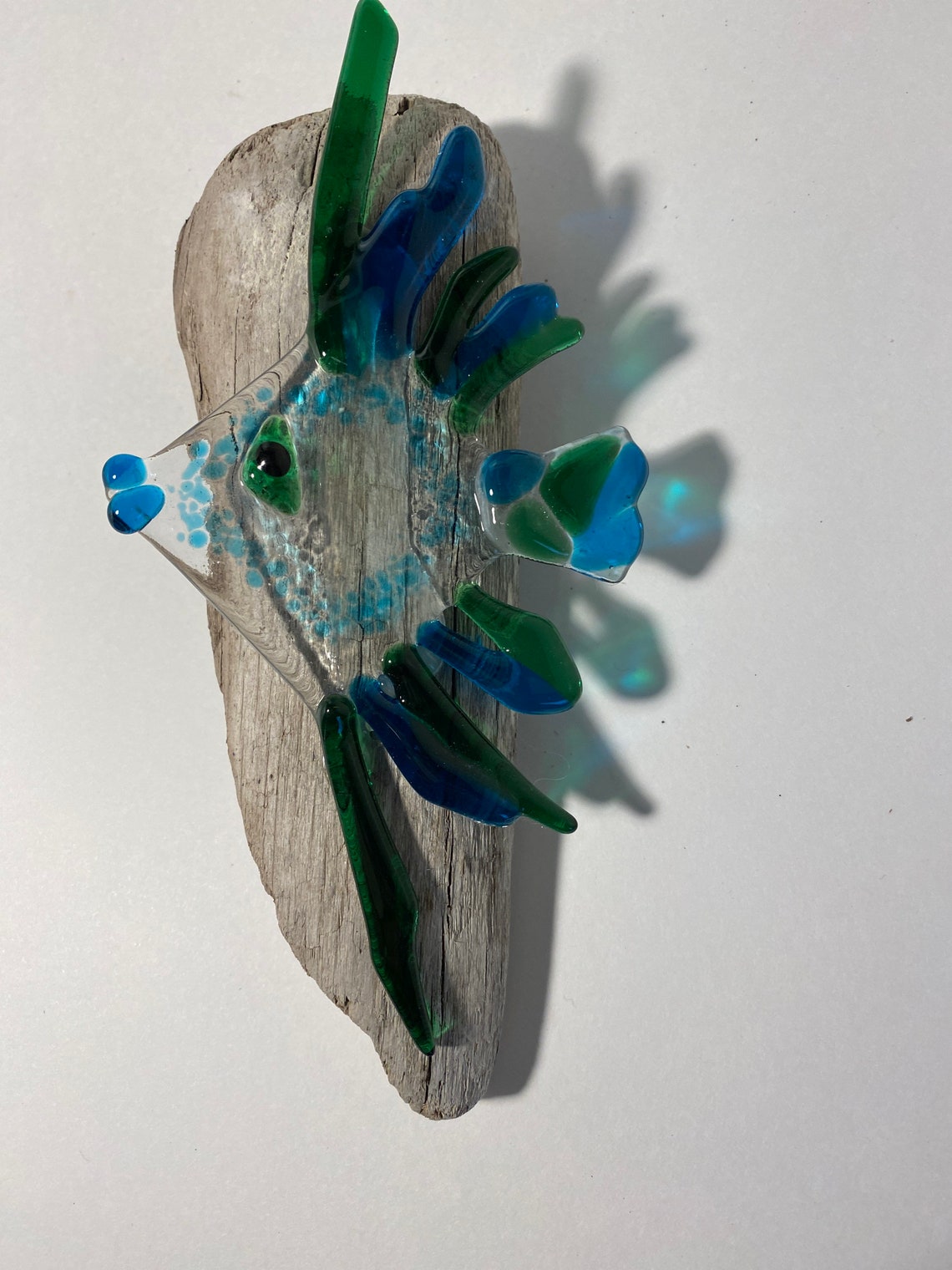 Fused glass fish Etsy