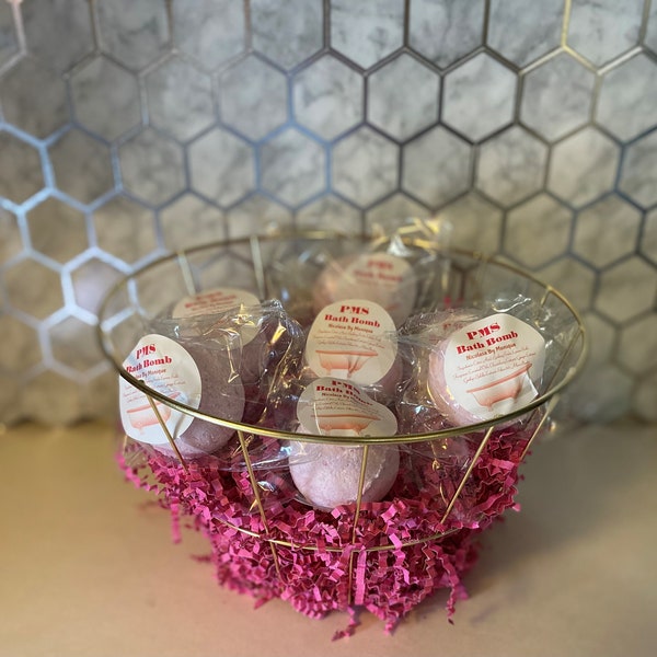 Pink Bath Bomb Etsy
