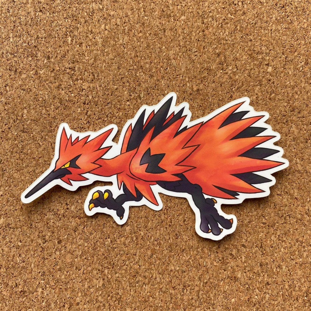 Popular Reflective Pokemon Go Stickers Zapdos Articuno Moltres Pokemon  Sticker Car Sticker Wall Sticker Laptop Sticker Decal