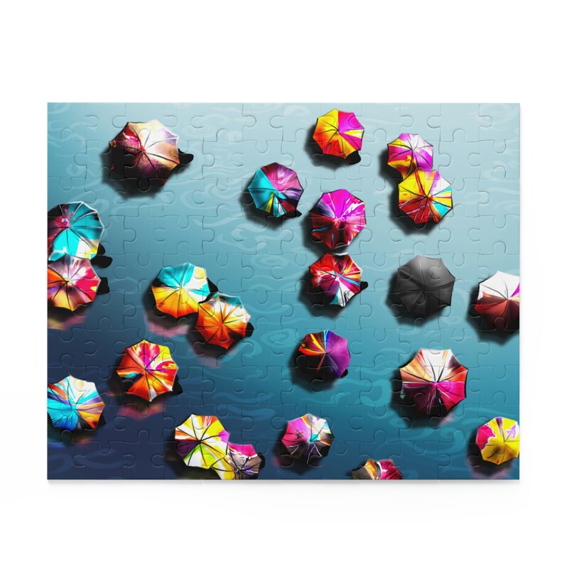 Dancing Umbrellas Puzzle 120, 252, 500-Piece image 5