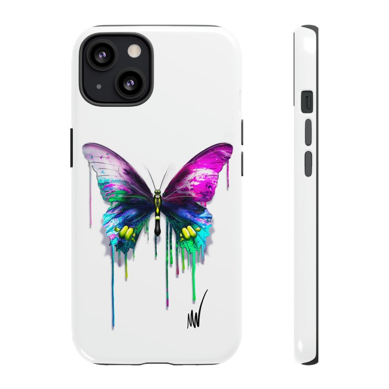 Colorful Butterfly Tough Phone Case image 6