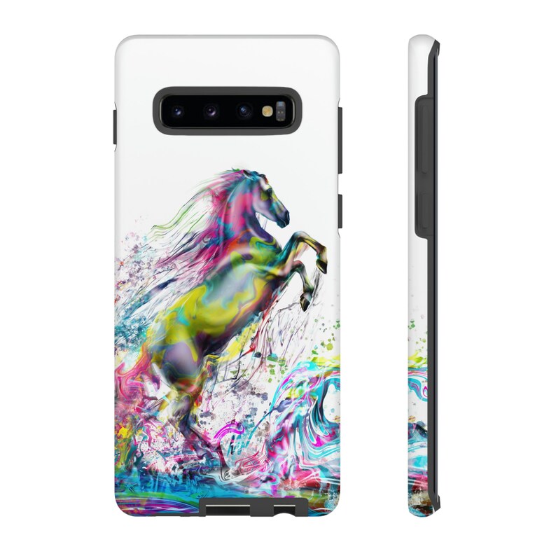 Colorful Horse Tough Phone Case image 6