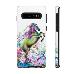 Colorful Horse Tough Phone Case image 3