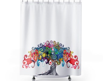 Tree of Life Shower Curtain