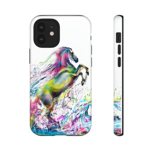 Colorful Horse Tough Phone Case image 10