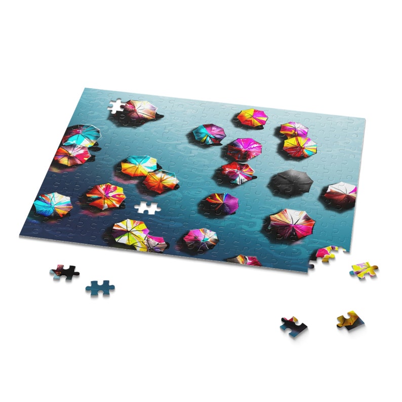 Dancing Umbrellas Puzzle 120, 252, 500-Piece image 7