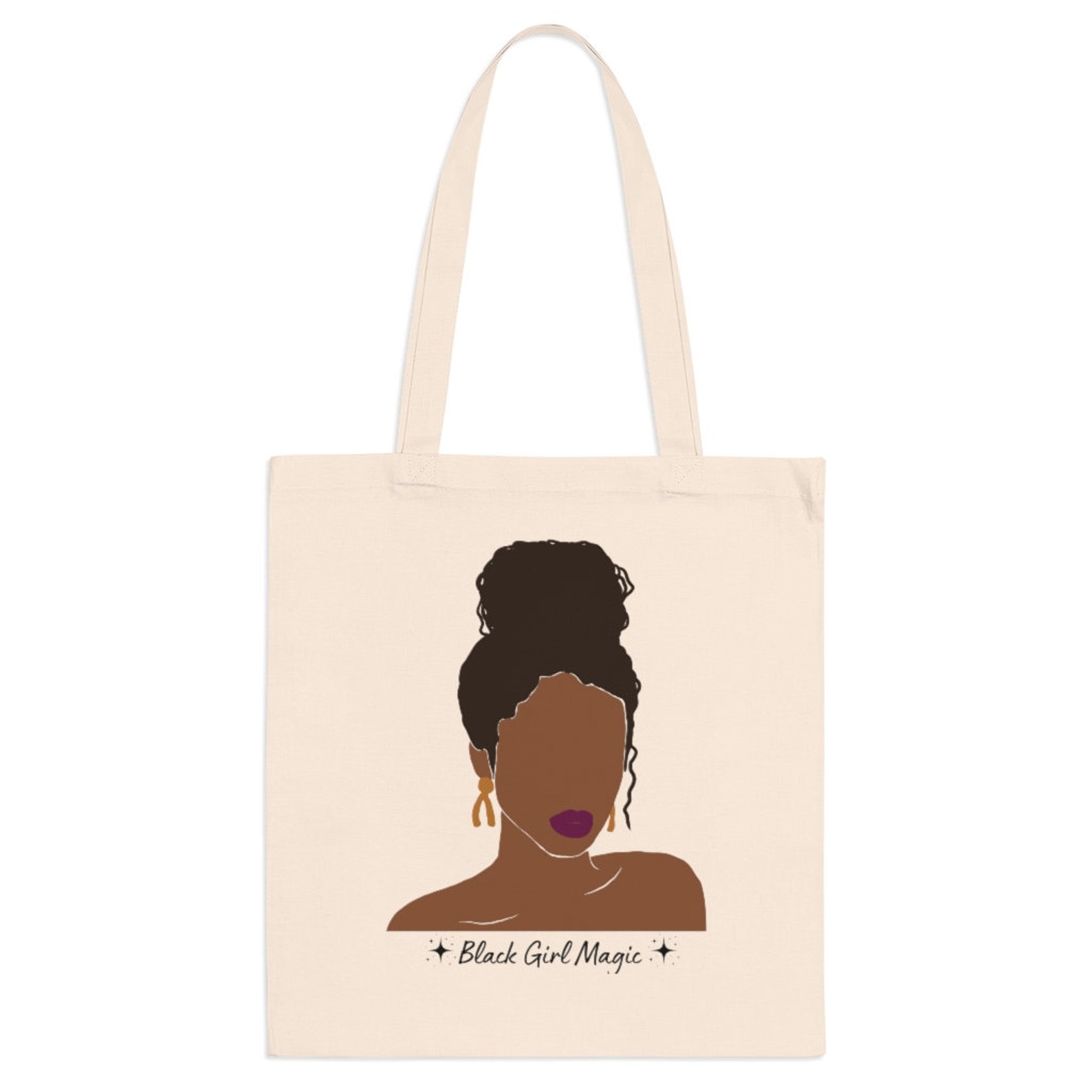 Black Woman Tote Bag Black Girl Gifts Black Girl Magic Etsy