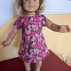Pink Flower Garden Dress
