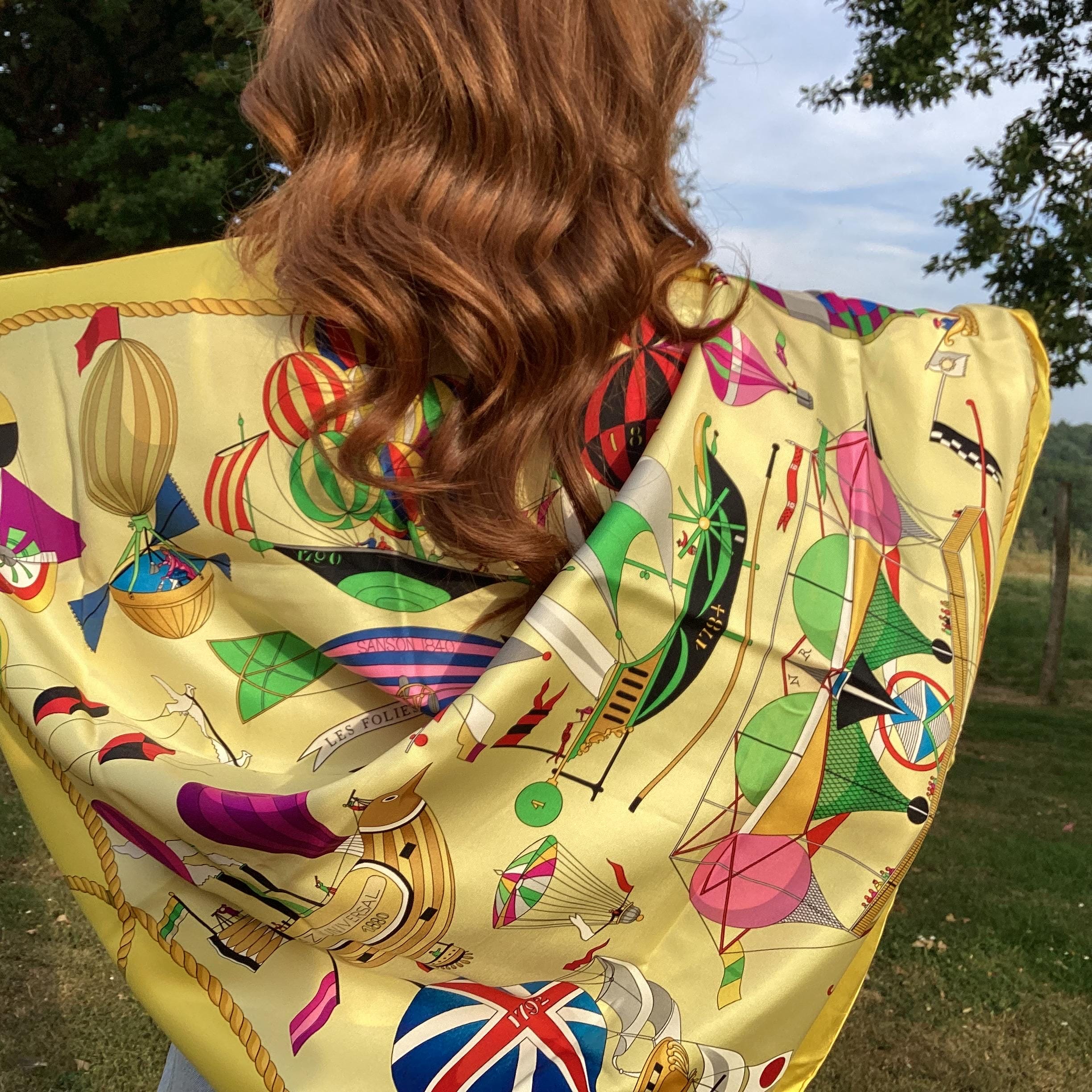 HERMÈS セーリングボート スカーフ Hermes scarf boats - Etsy 日本