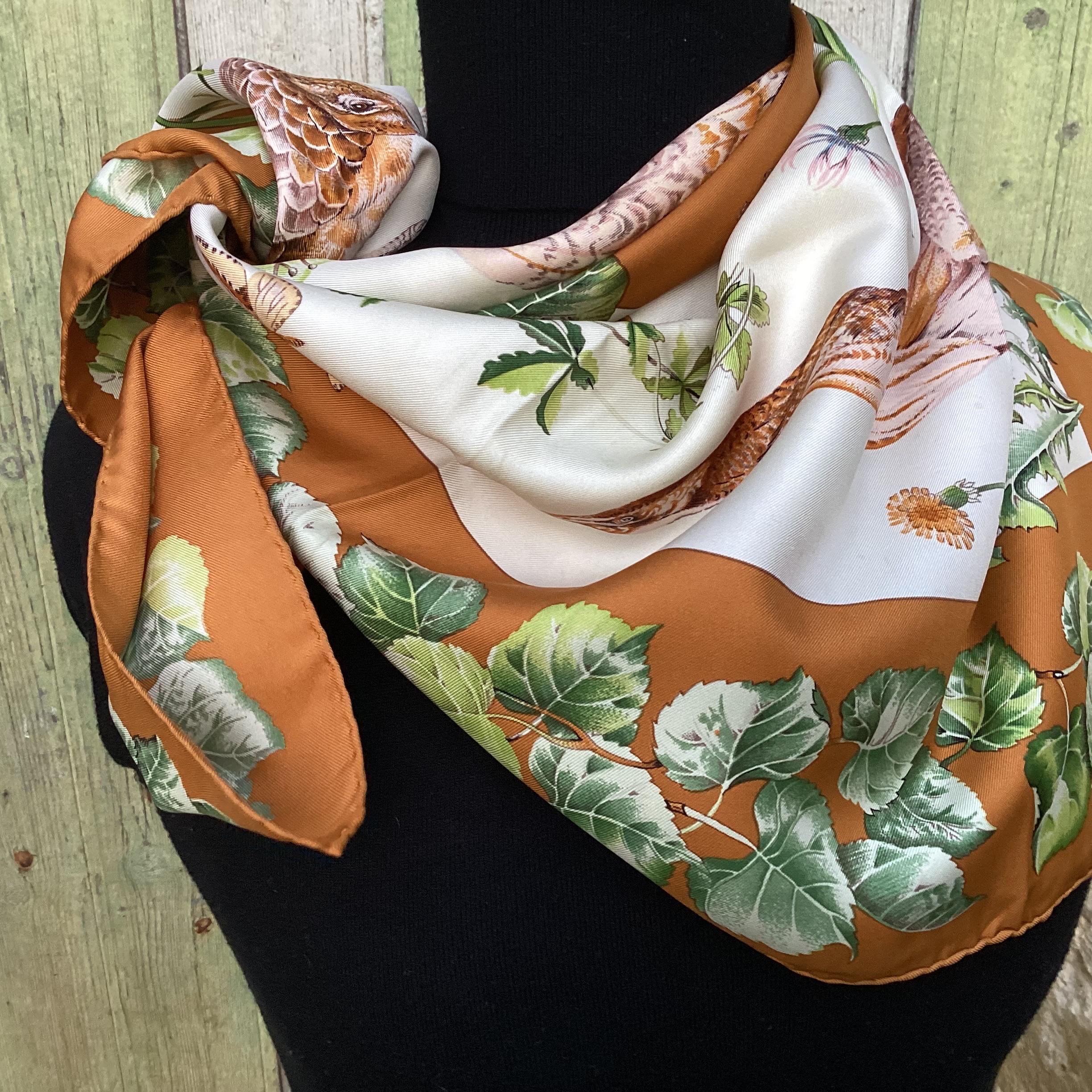 AIR FRANCE シルク　スカーフ　レア　レトロ AIR FRANCE シルク スカーフ レア レトロ