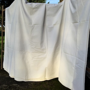 Antique flat sheet for sewing/linen metis for home improvements/fabric for soft furnishings/linen for supplies/hand embroidered monogram GC