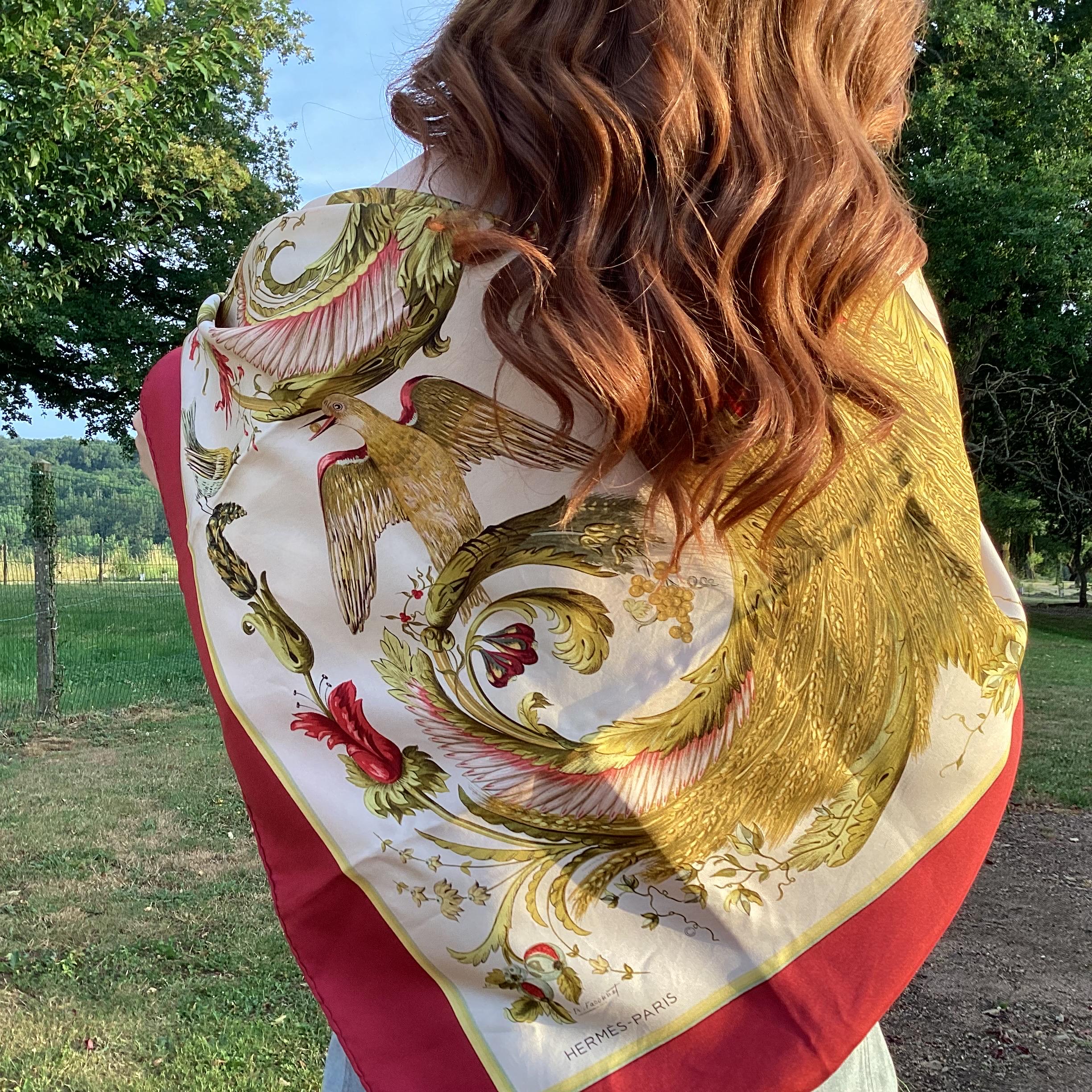 A Hermès Silk Scarf/design by Francoise Faconnet/a Square of