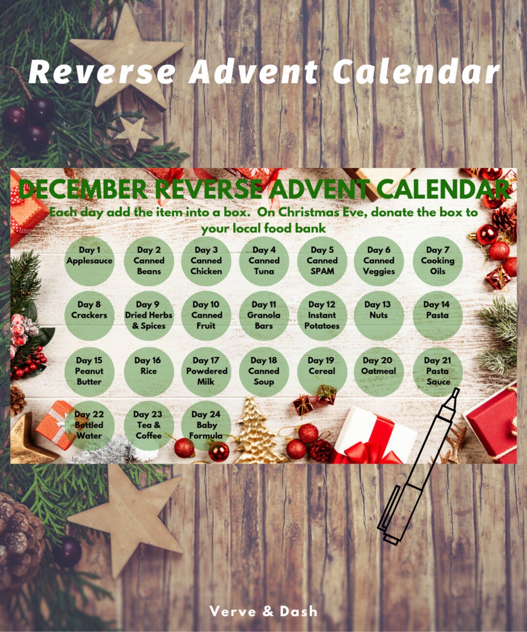 Adam And Eve Advent Calendar 