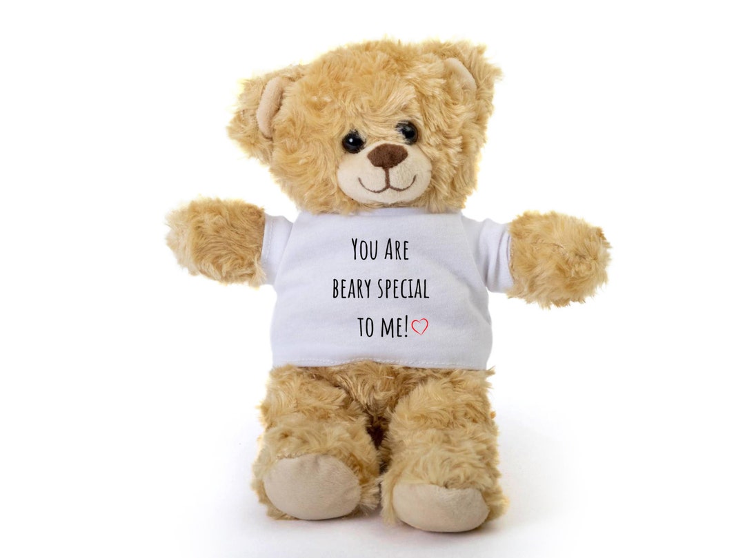 Teddy Bear Gift, Boyfriend Teddy Bear Gift, Custom Teddy Bear, Small Teddy Bear, Girlfriend