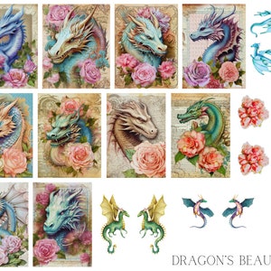Dragon&#39;s Beauty Waterslide Nails Decals