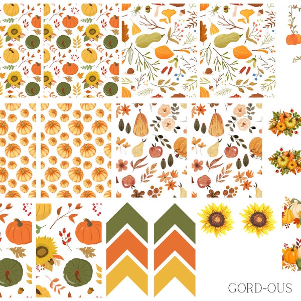 Gourd-ous Waterslide Nail Decals