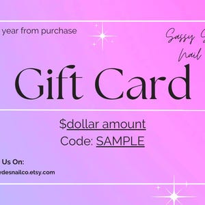 Carte-cadeau numérique