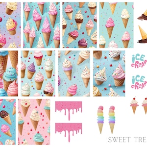 Sweet Treat Waterslide Nail Decals