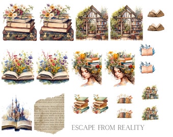Escape from Reality Waterslide Nail Decals