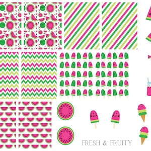 Fresh & Fruity Waterslide Nail Decals