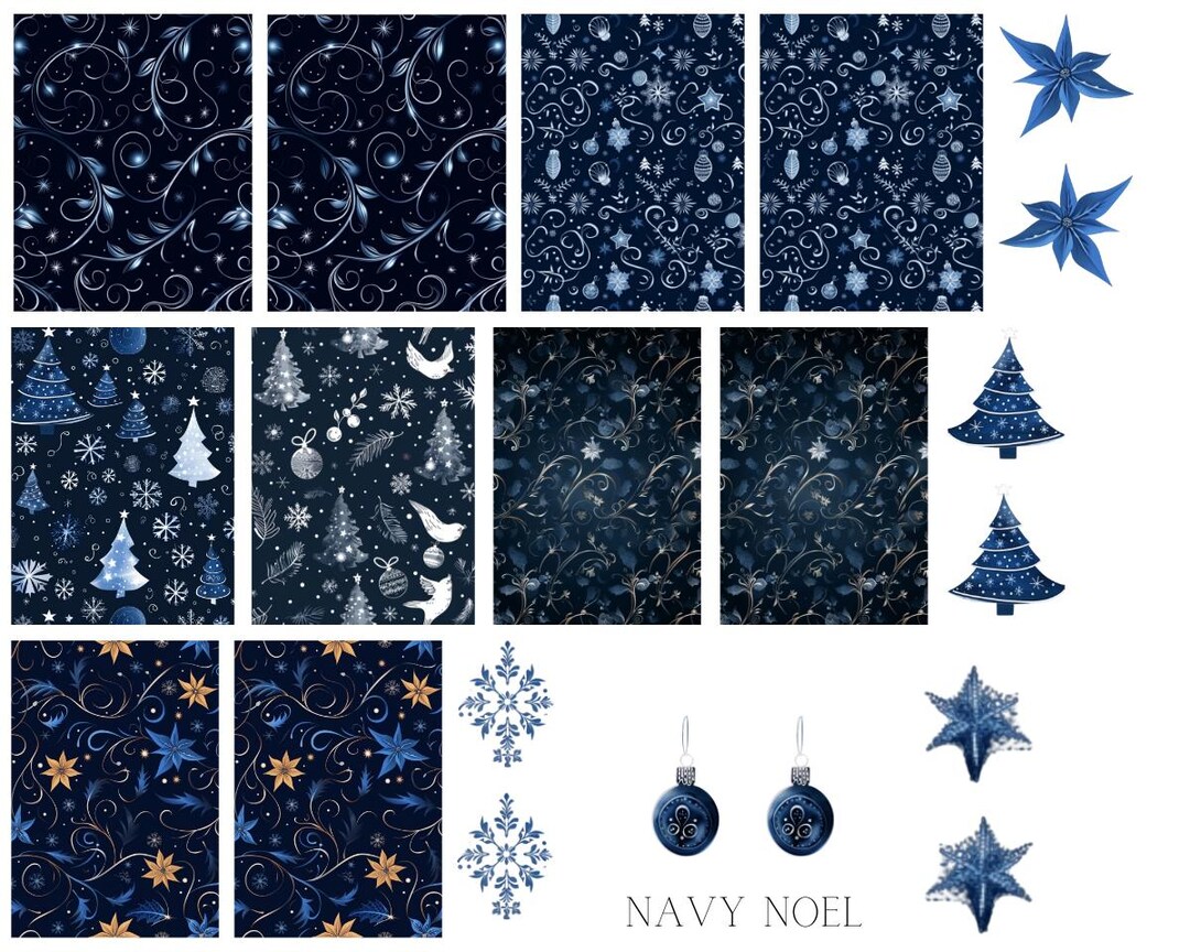 Stickers Décalcomanies Water Decals Pour Ongles - Thème Noël - Nail Art Facile - Neuf
