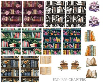 Endless Chapters Waterslide Nail Decals