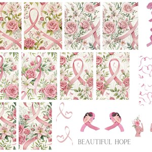 Beautiful Hope Waterslide Nail Decals