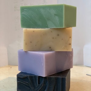 100% Organic Cold Pressed Soap - All Natural- Handmade- 12 Different Varieties- Net. 5.3 oz / 150 g