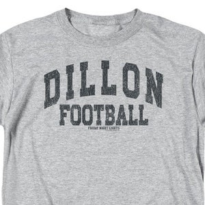 Friday Night Lights Dillon Football Athletic Heather Adult Shirts