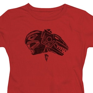Power Rangers Red Ranger Woman&#39;s and Juniors Red Shirts