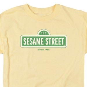 Sesame Street Since 1969 Banana Shirts