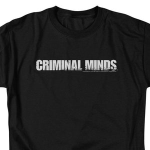Criminal Minds Logo Black Shirts